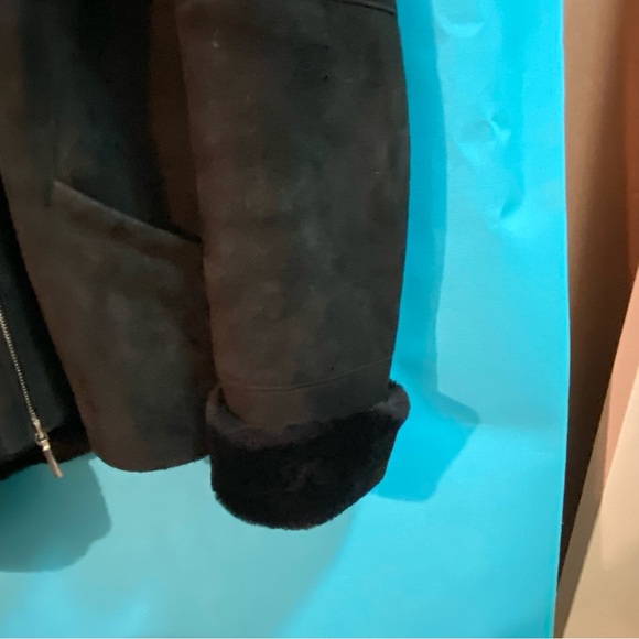 Italian fur trim shearing jacket - Picture 3 of 12